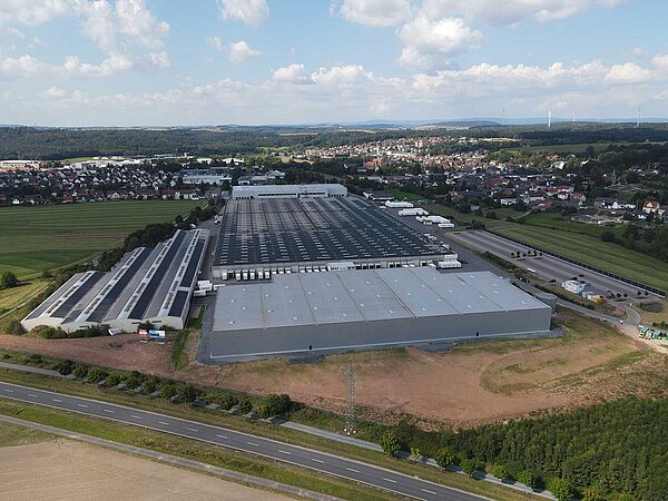 Versandzentrum von Hermes Fulfilment in Sonnefeld